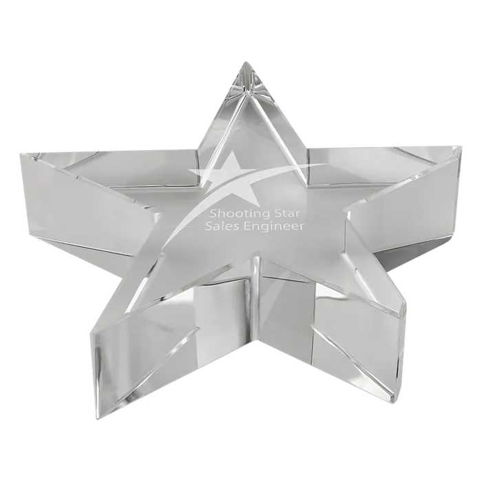 Crystal Star Paperweight