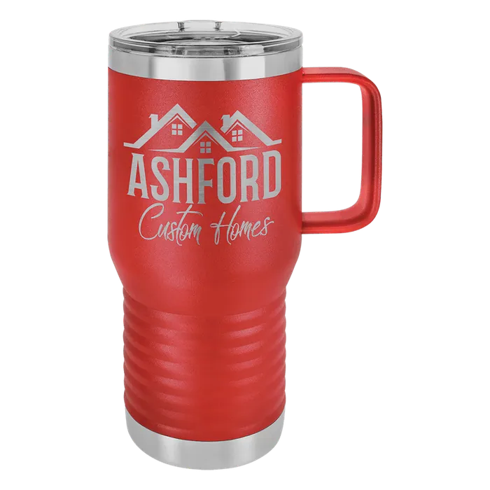 Red Polar Camel 20 oz. Travel Mug