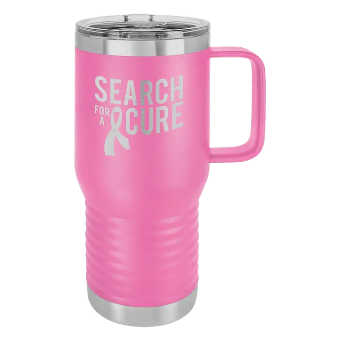 Pink Polar Camel 20 oz. Travel Mug