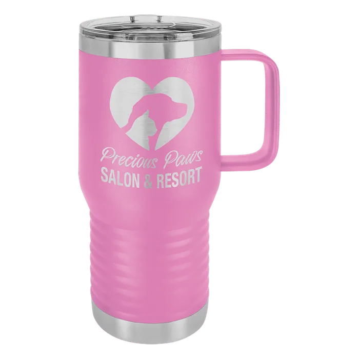 Light Purple 20 oz. Polar Camel Travel Mug with Slider Lid
