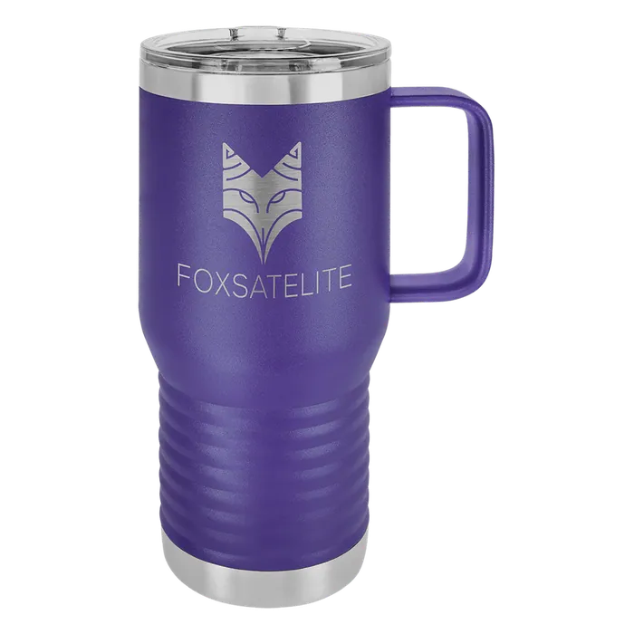 Purple 20 oz. Polar Camel Travel Mug with Slider Lid