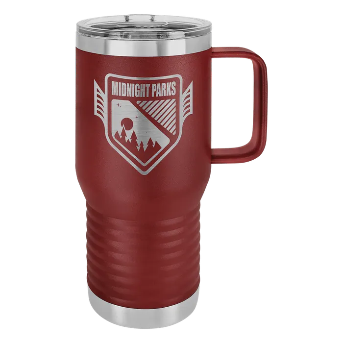 Maroon 20 oz. Polar Camel Travel Mug with Slider Lid