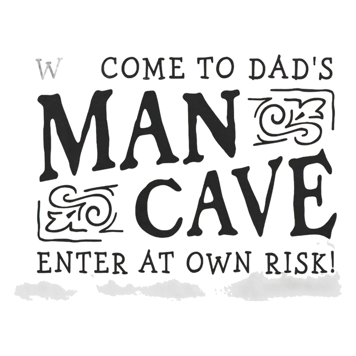 Dark Brown Leatherette Wall Decor/Signage, Style LDC0402