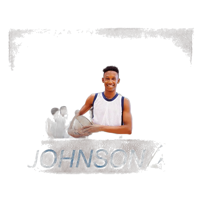 Basketball Leatherette 4x6 Photo Frame