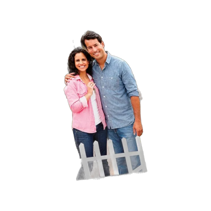 Black/Silver 8" x 10" Leatherette Photo Frame