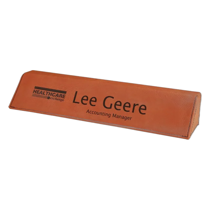 Rawhide 10 1/2" Leatherette Desk Wedge