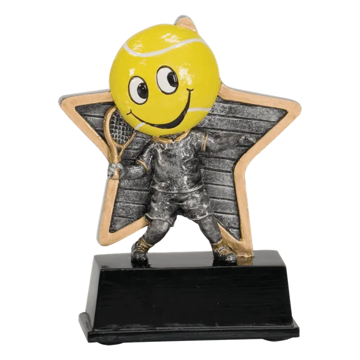 Tennis Little Pals Resin