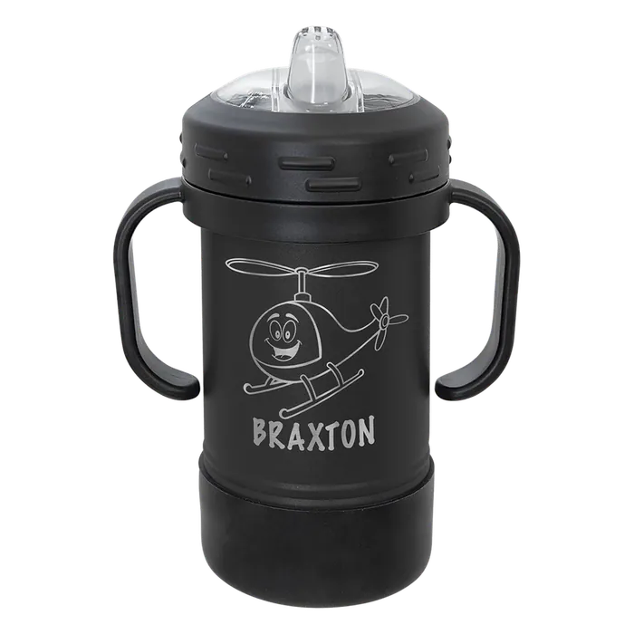 Black 10 oz. Polar Camel Sippy Cup