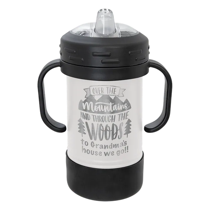 White 10 oz. Polar Camel Sippy Cup