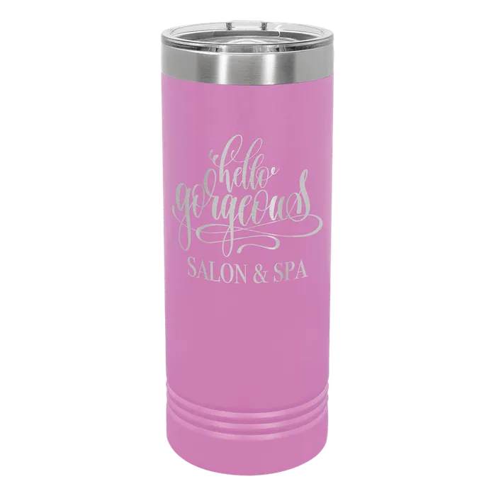 Light Purple 22 oz. Polar Camel Skinny Tumbler with Slider Lid