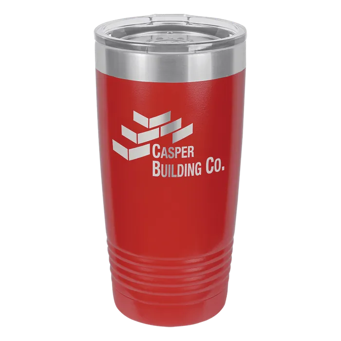 Red 20 oz. Polar Camel Ringneck Tumbler with Standard Lid
