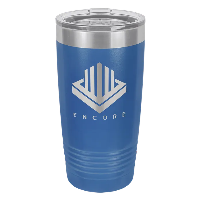 Royal Blue 20 oz. Polar Camel Ringneck Tumbler with Standard Lid