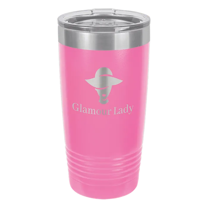 Pink 20 oz. Polar Camel Ringneck Tumbler with Standard Lid