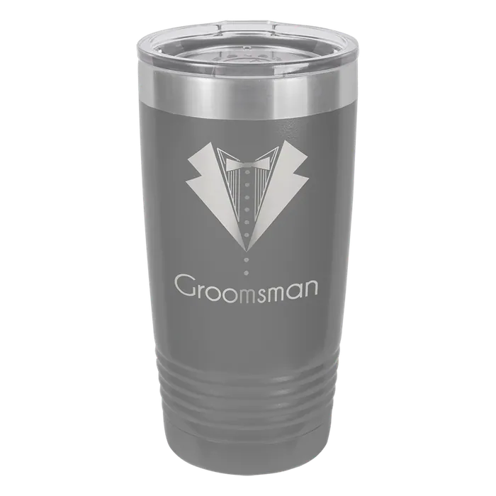 Dark Gray 20 oz. Polar Camel Ringneck Tumbler with Standard Lid
