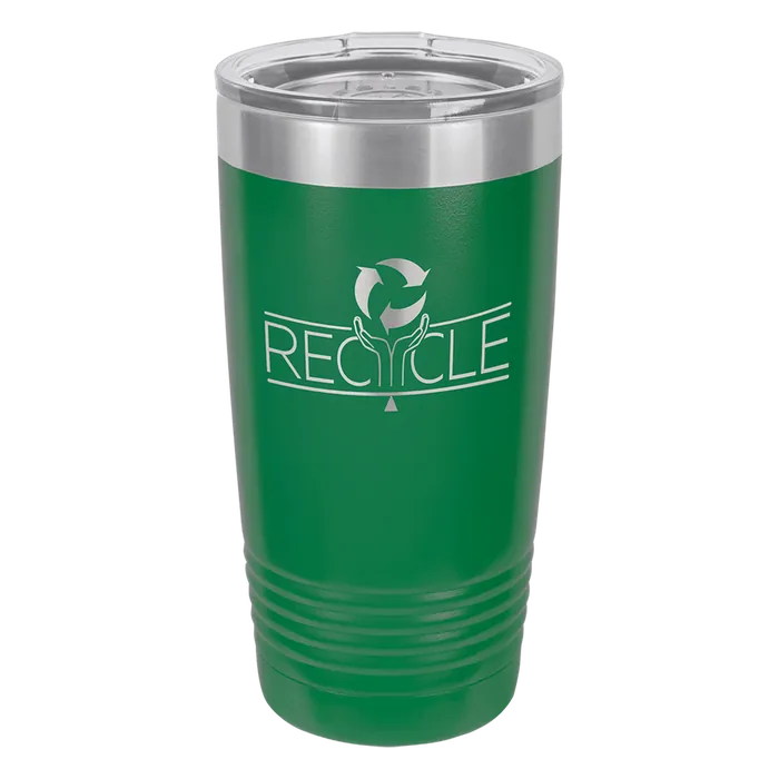Green 20 oz. Polar Camel Ringneck Tumbler with Standard Lid