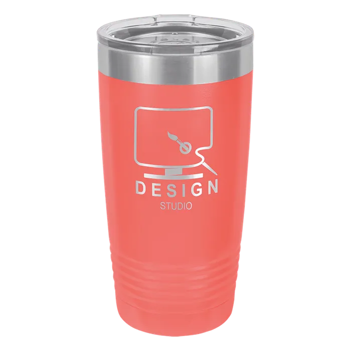 Coral 20 oz. Polar Camel Ringneck Tumbler with Standard Lid