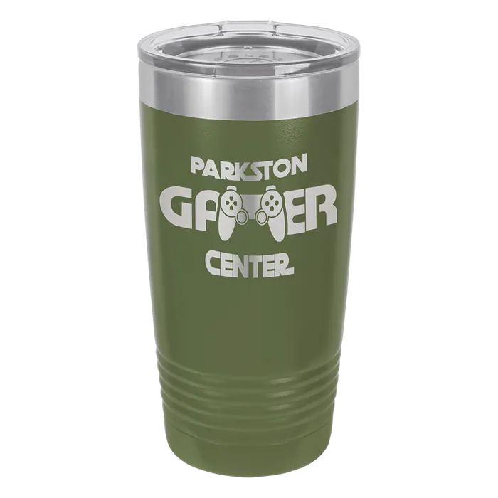 Olive Green 20 oz. Polar Camel Ringneck Tumbler with Standard Lid
