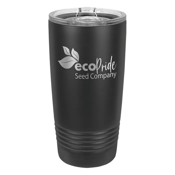 Black (No Silver Ring) 20 oz. Polar Camel Ringneck Tumbler with Slider Lid