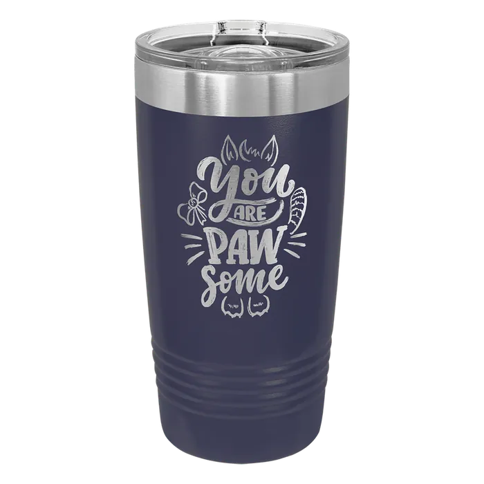 Navy Blue Polar Camel 20 oz. Tumbler with Slider Lid