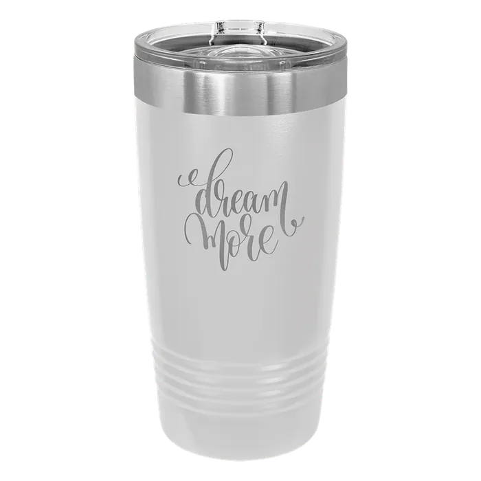 White Polar Camel 20 oz. Tumbler with Slider Lid