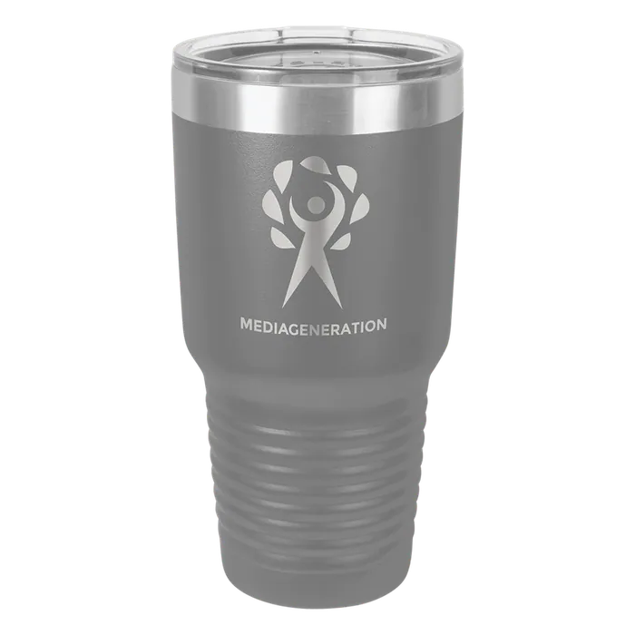 Dark Gray 30 oz. Polar Camel Ringneck Tumbler with Standard Lid