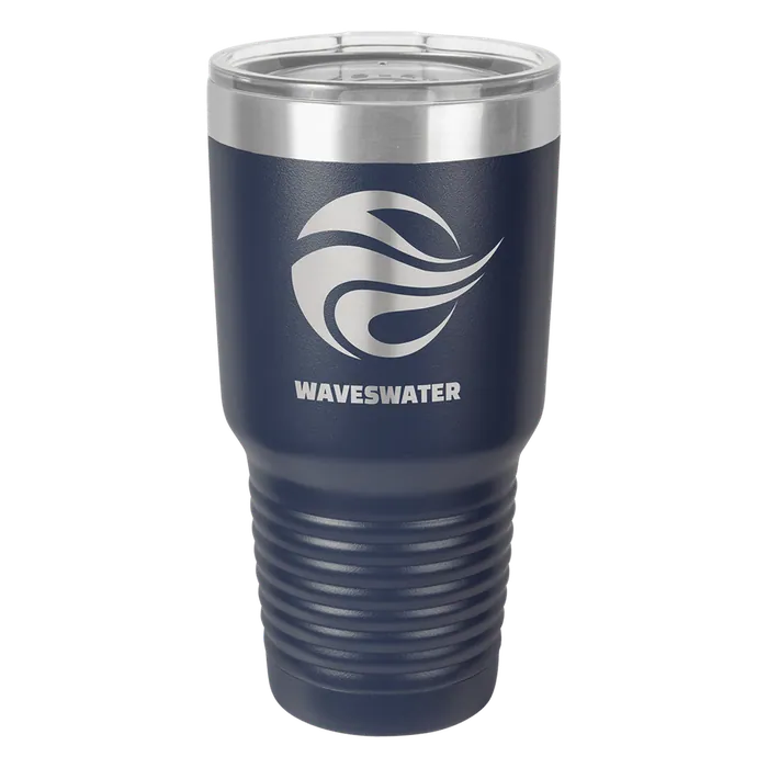 Navy Blue 30 oz. Polar Camel Ringneck Tumbler with Standard Lid
