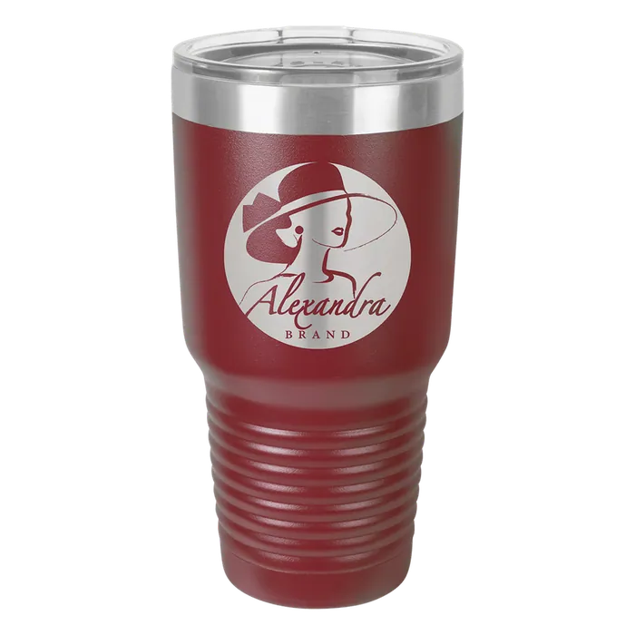 Maroon 30 oz. Polar Camel Ringneck Tumbler with Standard Lid