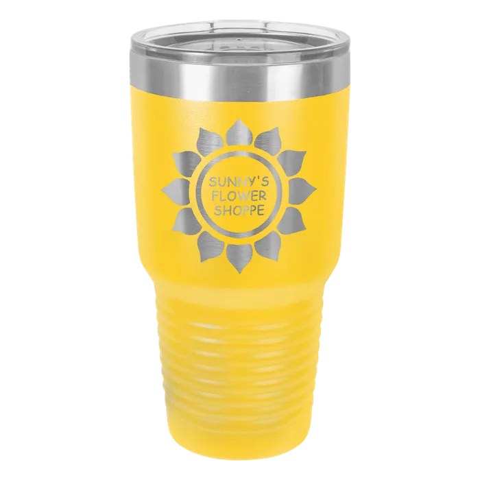 Yellow 30 oz. Polar Camel Ringneck Tumbler with Standard Lid