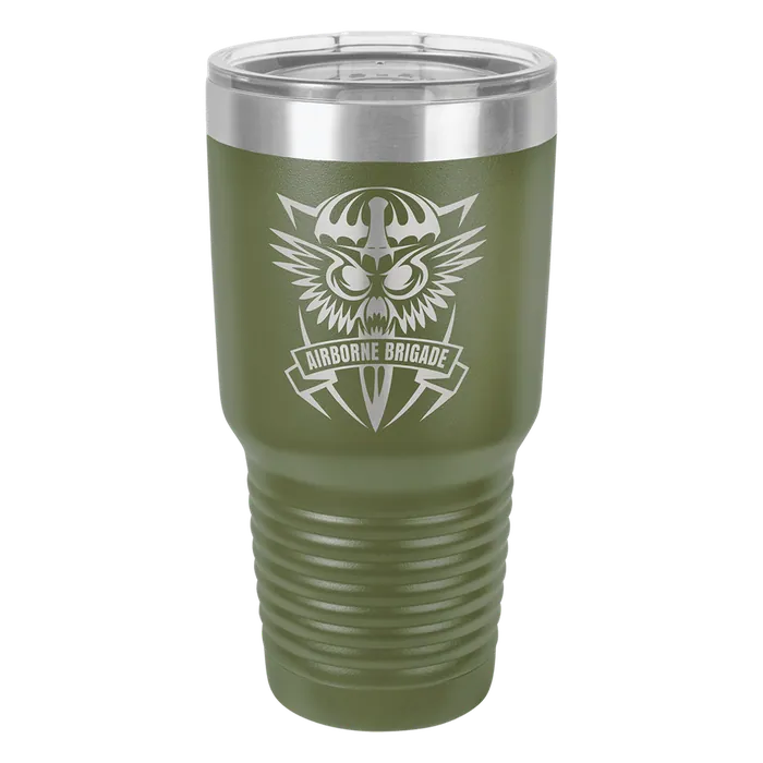 Olive Green 30 oz. Polar Camel Ringneck Tumbler with Standard Lid