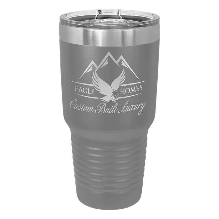 Dark Gray 30 oz. Polar Camel Ringneck Tumbler with Slider Lid