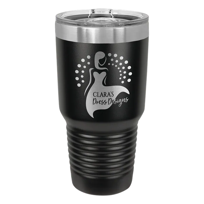 Black Polar Camel 30 oz. Tumbler with Slider Lid