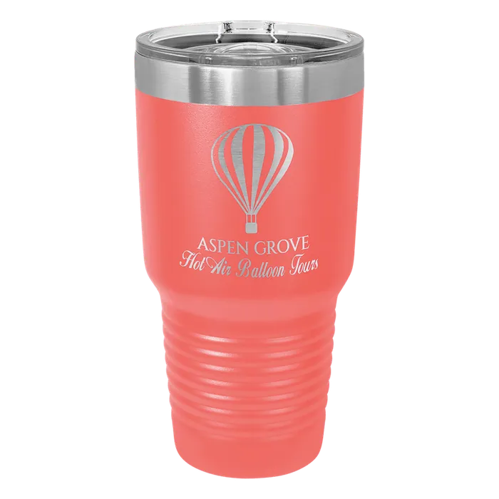 Coral 30 oz. Polar Camel Ringneck Tumbler with Slider Lid