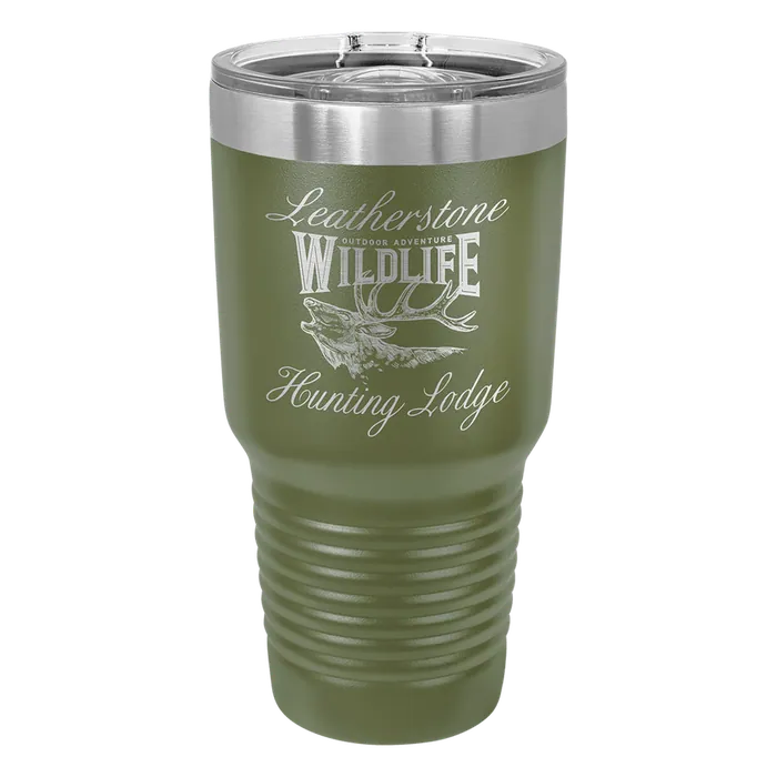 Olive Green 30 oz. Polar Camel Ringneck Tumbler with Slider Lid