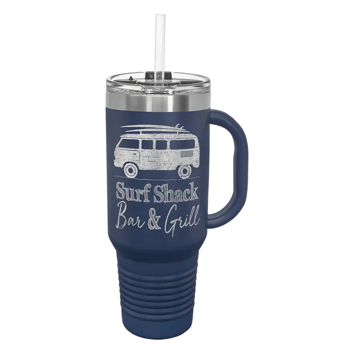 Navy Blue Polar Camel 40 oz. Travel Mug with Snap Lid