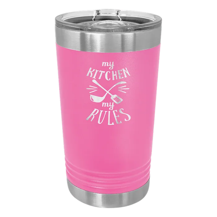Pink 16 oz. Polar Camel Pint with Slider Lid