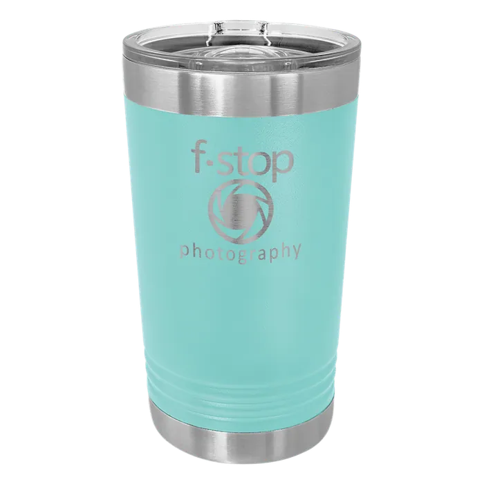Teal 16 oz. Polar Camel Pint with Slider Lid