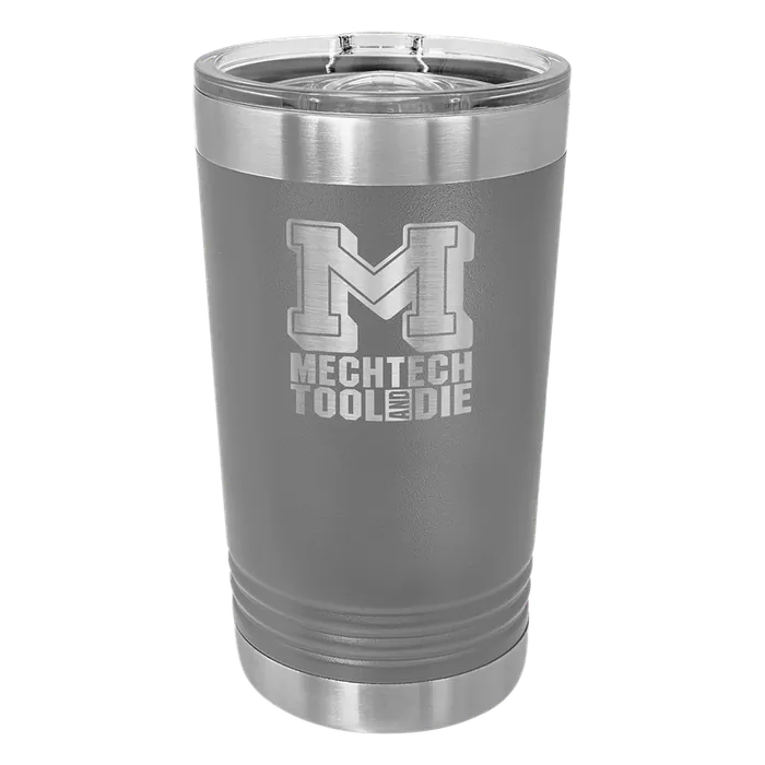 Dark Gray 16 oz. Polar Camel Pint with Slider Lid