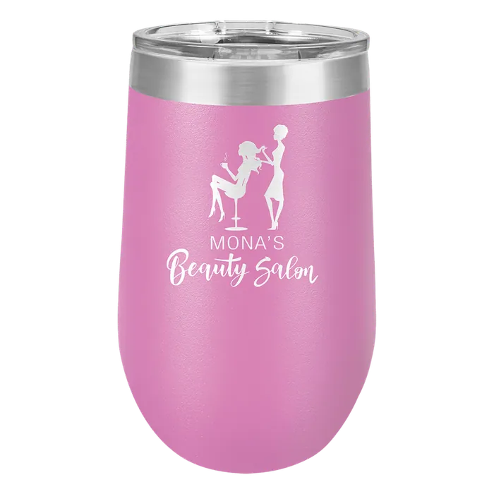 Light Purple 16 oz. Polar Camel Stemless Wine Tumbler