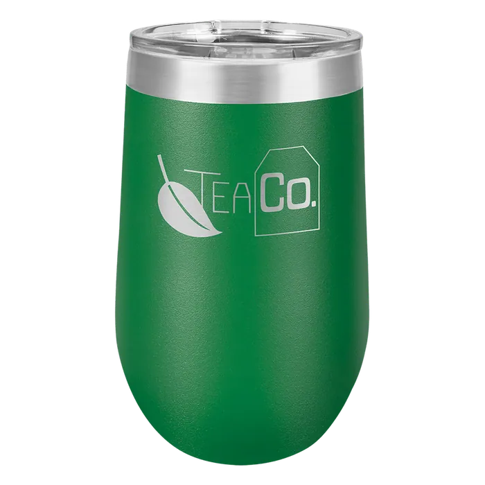 Green 16 oz. Polar Camel Stemless Tumbler