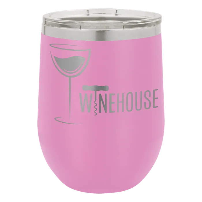 Light Purple 12 oz. Polar Camel Stemless Wine Tumbler