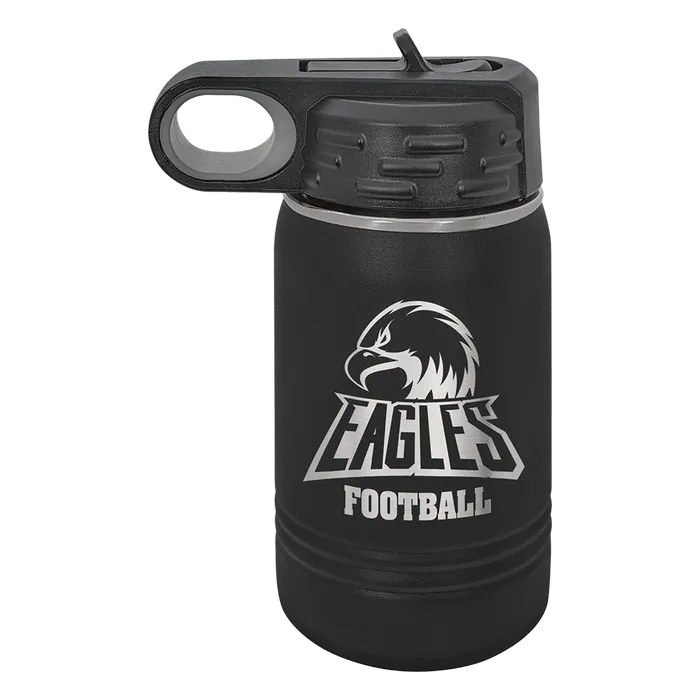 Black Polar Camel 12 oz. Water Bottle