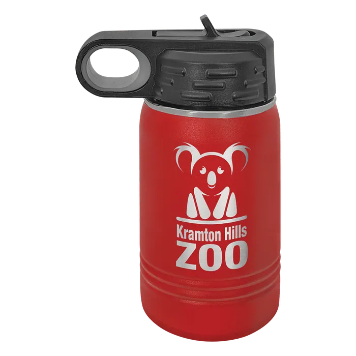 Red Polar Camel 12 oz. Water Bottle