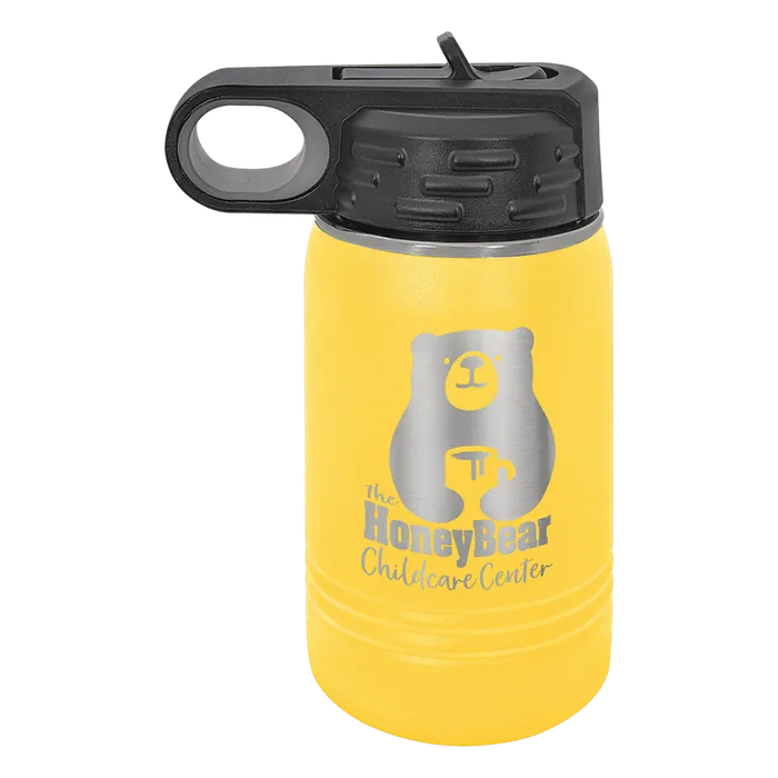 Yellow 12 oz. Polar Camel Water Bottle