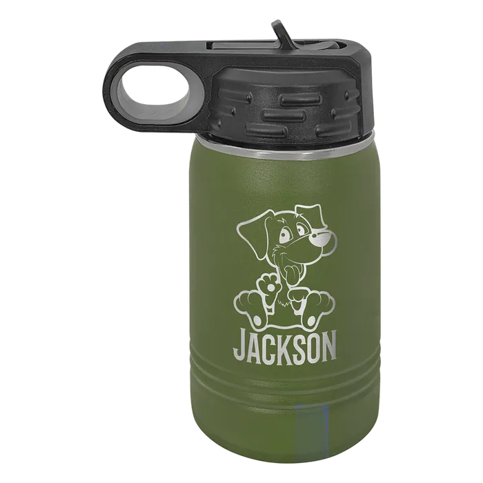 Olive Green 12 oz. Polar Camel Water Bottle