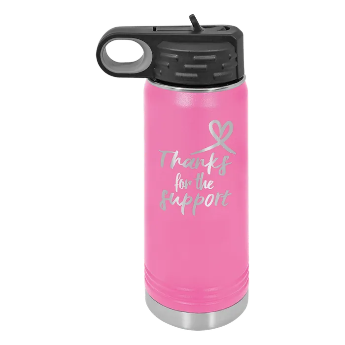 Pink 20 oz. Polar Camel Water Bottle