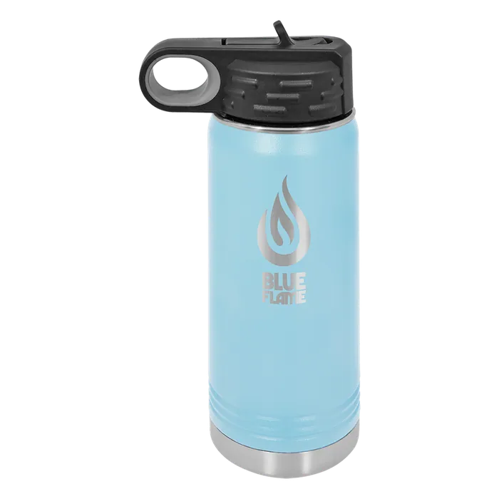 Light Blue 20 oz. Polar Camel Water Bottle