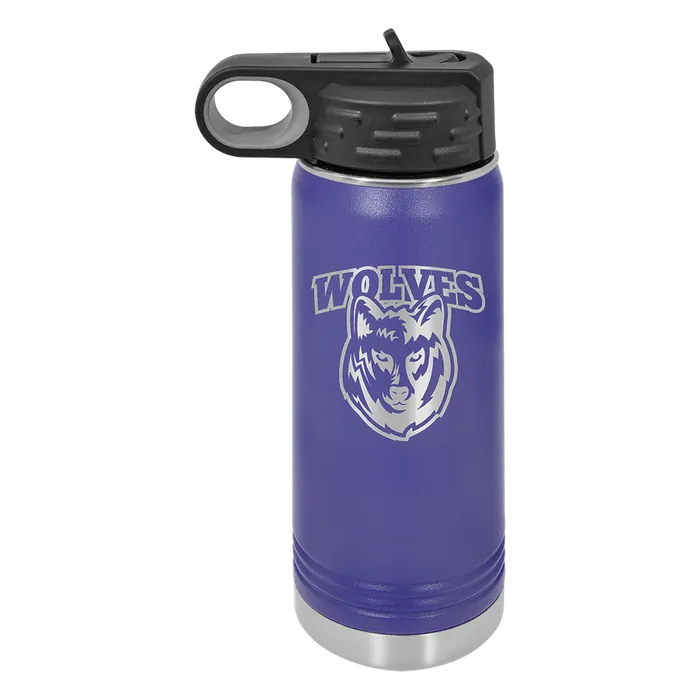 Purple 20 oz. Polar Camel Water Bottle