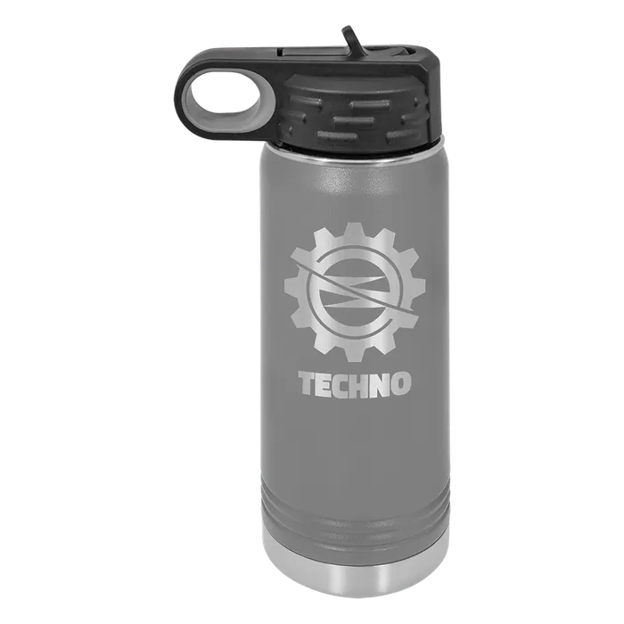 Dark Gray 20 oz. Polar Camel Water Bottle