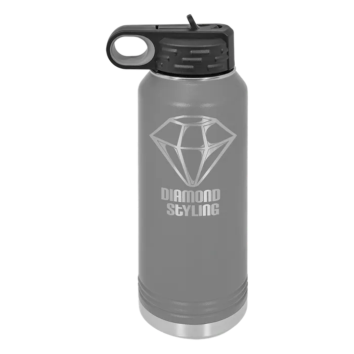 Dark Gray 32 oz. Polar Camel Water Bottles