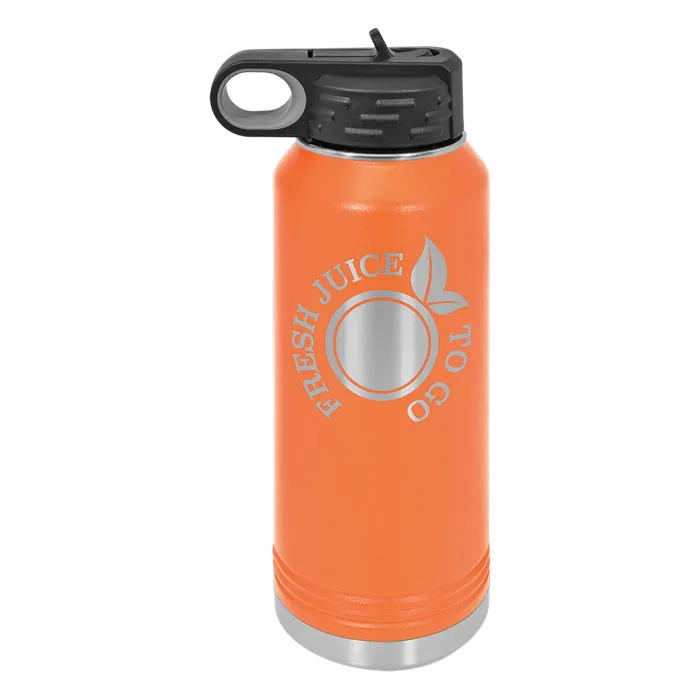 Orange 32 oz. Polar Camel Water Bottles